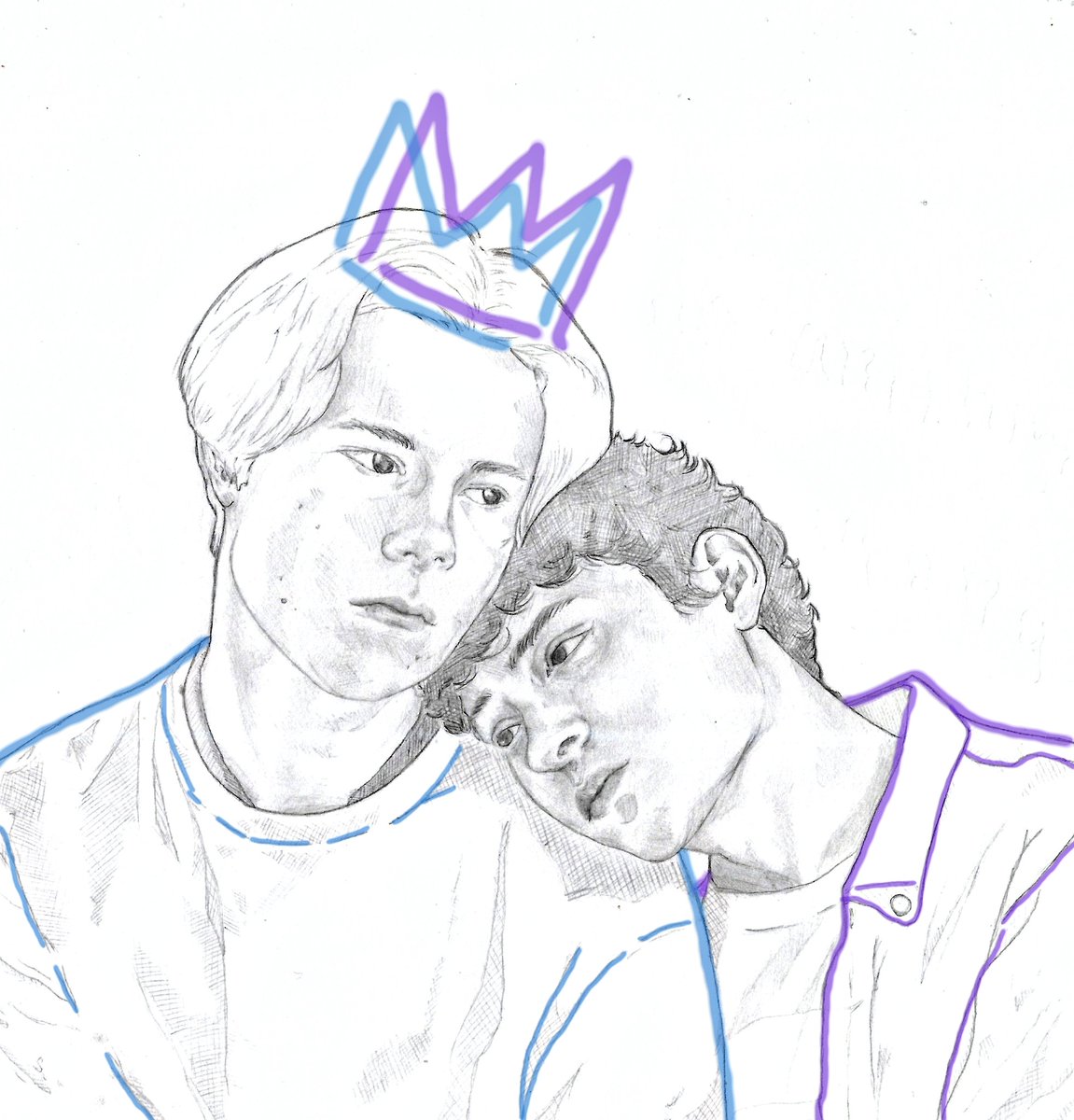 M3L0DRAMA's tweet photo. happy two months to the show that brings me comfort and also makes me sob for hours :'D 💜 https://t.co/NeInVNAI6G