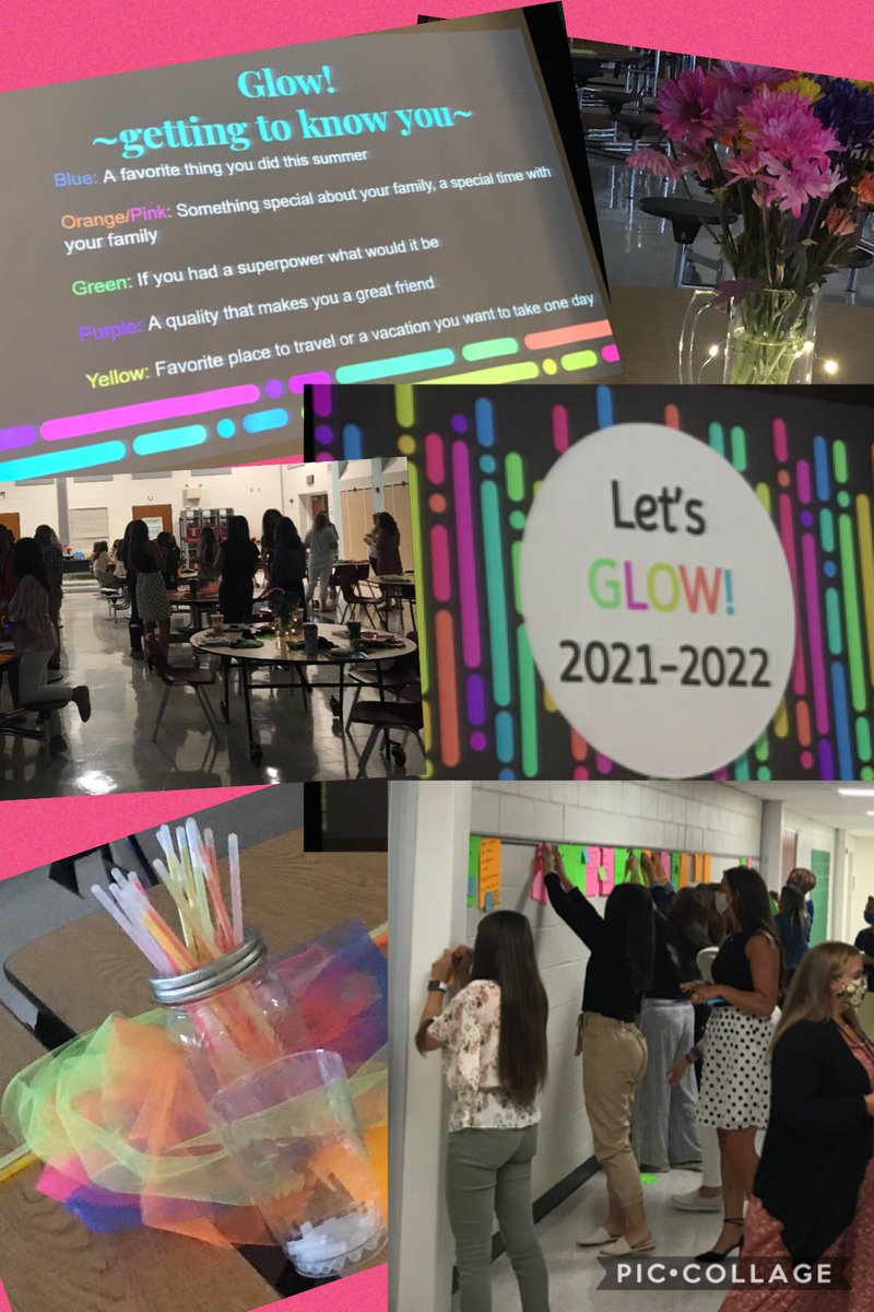 Together we’ll glow all year <a href="/CatenaColts/">@Catenacolts</a> Starting our yr connecting, reconnecting and building relationships. #SEL #catenastrong @JJCsupervisor <a href="/AlishaDelorenzo/">Alisha DeLorenzo</a>