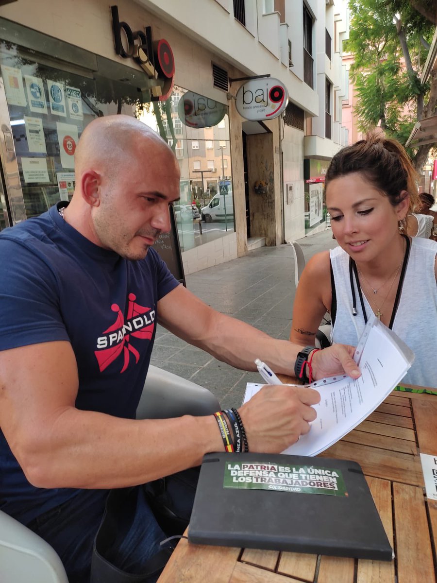 Frente al maltrato a la seguridad privada por parte de las administraciones públicas y de los sindicatos corruptos, <a href="/solidaridad_esp/">Sindicato Solidaridad 🇪🇸</a>

Solidaridad Almería pone en marcha una nueva sección sindical gracias a los numerosos afiliados en Securitas, sección liderada por <a href="/antonioga869/">🇪🇸Antonio García🇪🇸</a>