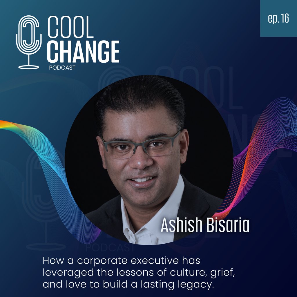 coolchangepdcst's tweet photo. An ancient proverb has helped guide Ashish Bisaria through life’s changes: If the wind will not serve, take to the oars.⁠ Listen in 🎧 https://t.co/UNYPbnRxtY https://t.co/rpcBmoFVnZ