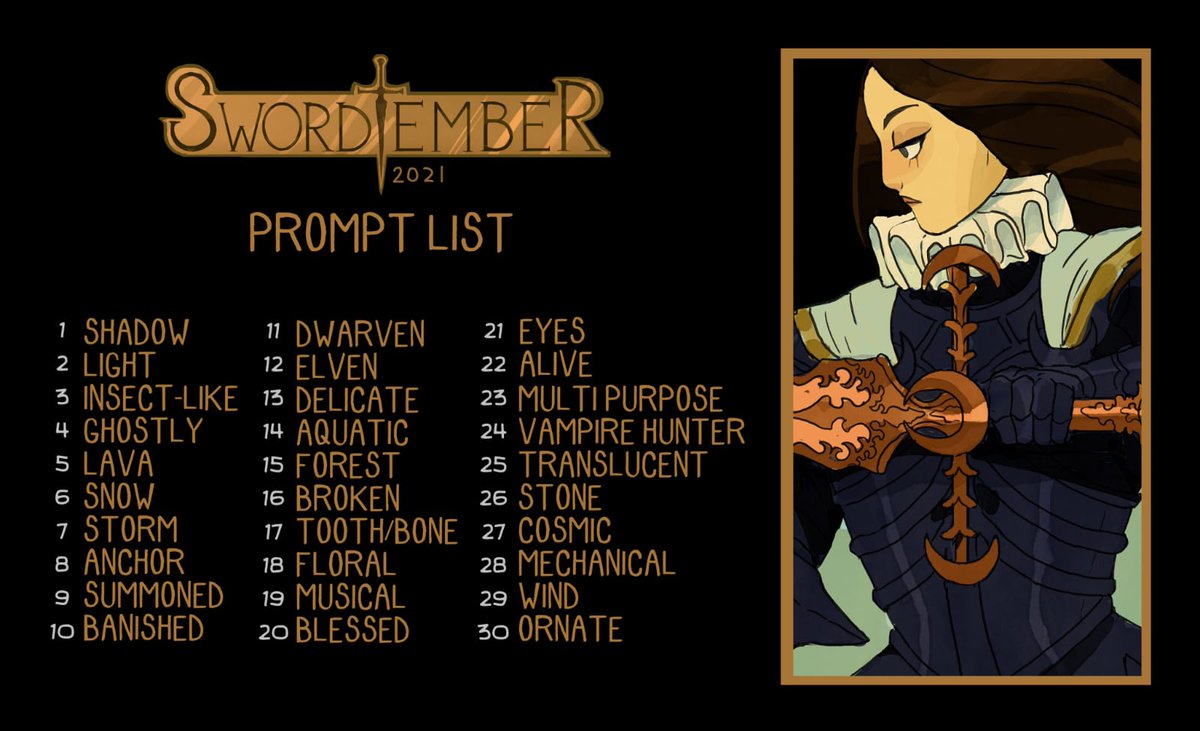 neuroze12's tweet photo. Streei meu #swordtember gostaram?

 Vou fazer espadas mágicas pra #DnD o swordtember todo, então dá aquele RT, tmj.

 Dia 1 - Shadow: https://t.co/Pjb3Gn8ziU