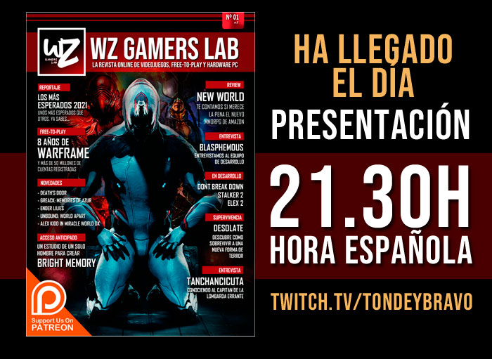 wzgamerslab's tweet photo. ➡️ Ha llegado el día! Hoy a las 21.30h. hora española, presentamos el número 1 de la revista en https://t.co/LACXD94iNa

No puedes perdértelo! Te esperamos! https://t.co/hQ5Sj1oN8R