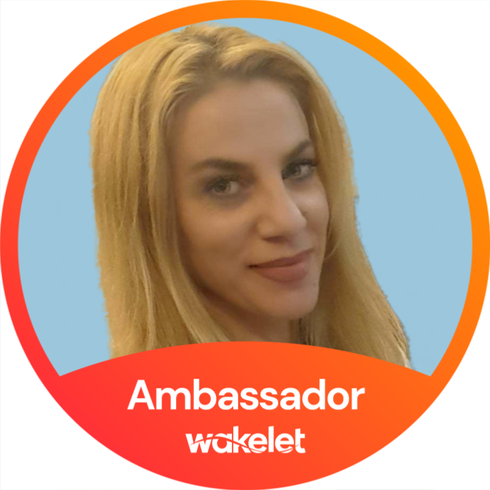 mbtomova's tweet photo. Proud to be a @Wakelet ambassador! 😍 https://t.co/Ilm7ykc5rh