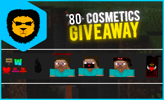 ⚡️HUGE [80] Badlion Cosmetics ⚡️

How do I enter?
❗️Follow me <a href="/ZackariaMC/">Zackaria</a> 
❗️Follow @BadlionClient 
❗️Like + Retweet
❗️Enter IGN in the comments

15x Zackaria Cloak
15x Zackaria Mask
15x Bandana
16x Zackaria Flame Shield
17x Spray Pack

Ends on September 8th 2021. GL