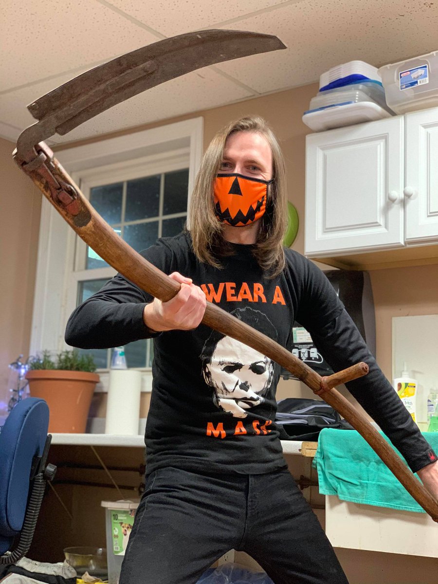 One of the key producers on Time's Up, Ryan James, decided to test out Father Time's scythe on a few extras. <a href="/Ry4nJ4m3s/">Ryan James</a>