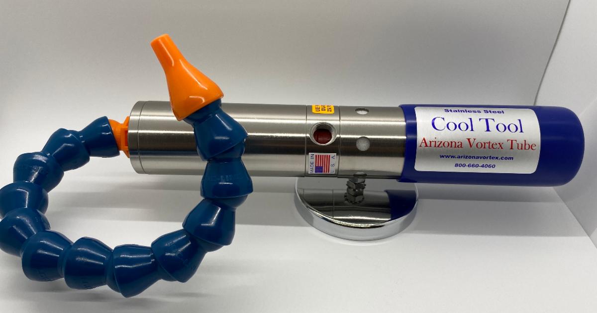 Arizonavortex's tweet photo. Cool Tool for #drymachining operations when liquid coolant cannot be used. https://t.co/Dpn934hWXY https://t.co/n6mJygD6ej