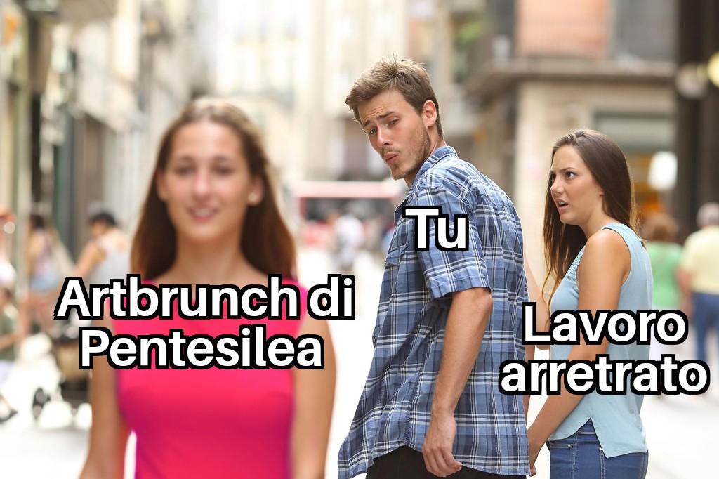 Sappiamo che è una scelta difficile, ma avete tempo solo fino a venerdì 3 per prenotare il nostro #Artbrunch! ☕🥐
Scrivete, telefonate, telegrafate, citofonate... insomma prenotate! 📟📱📠📜