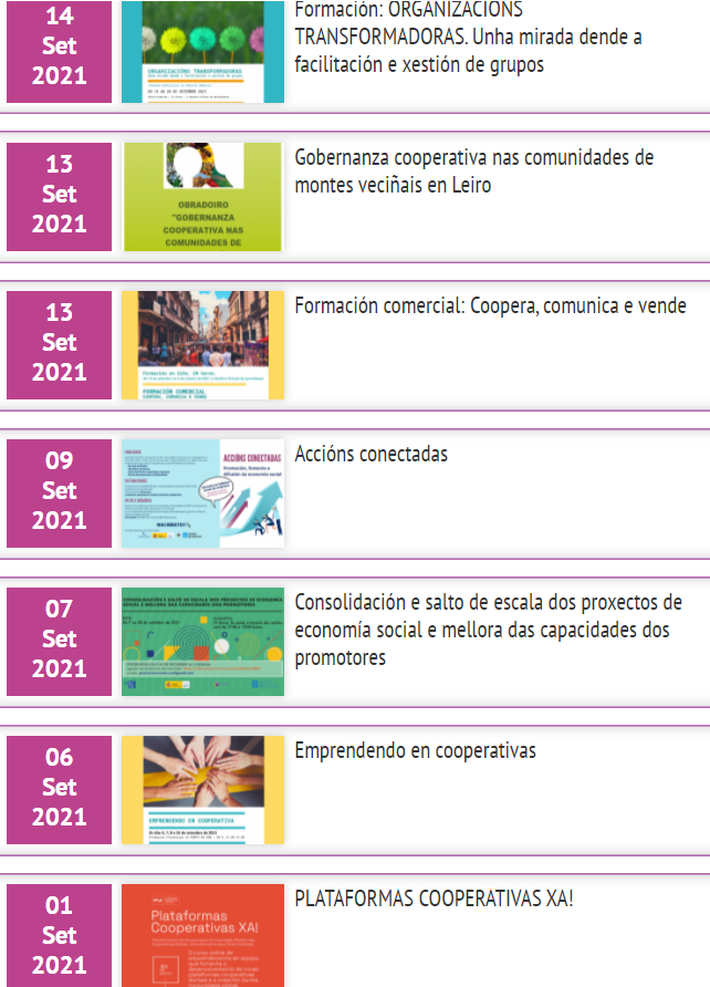 eusumogal's tweet photo. 🙋‍♀️📣 Chega un mes de setembro cargadiño de actividades de formación na Rede #Eusumo!
🔍 Consultade a nosa web, onde estamos sempre actualizando a oferta 👇
https://t.co/D9QQDGOshh https://t.co/Cd4OeSQzHp