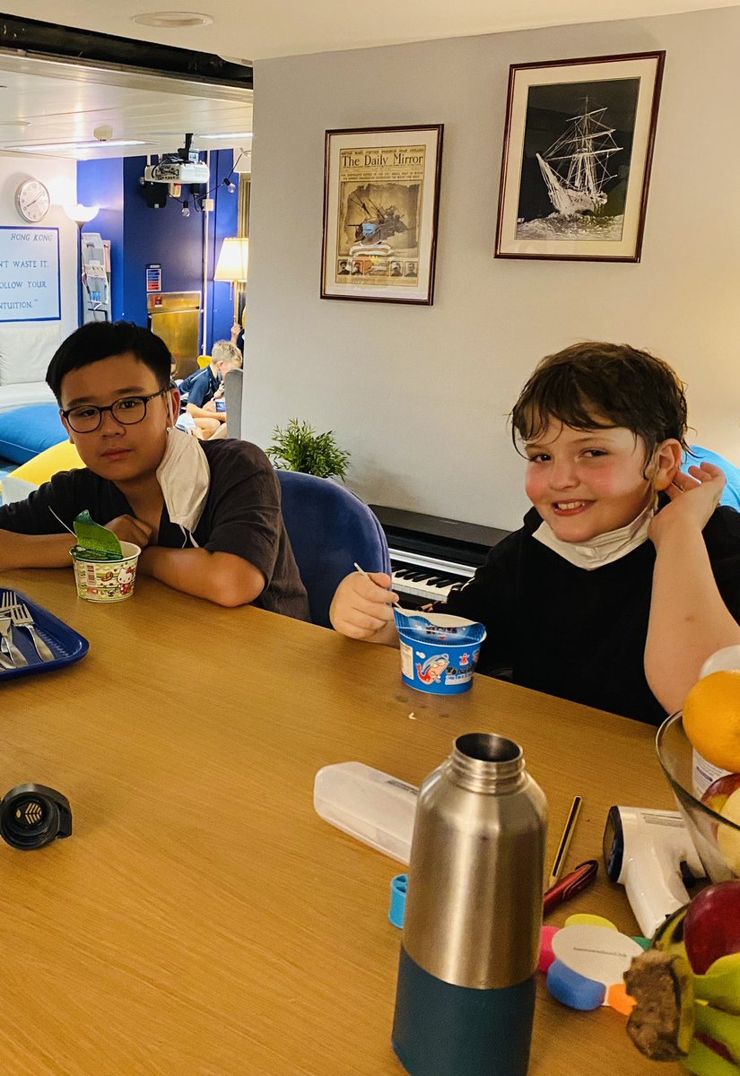 HHKSShackleton's tweet photo. Winning combination of Strickland Strategy and Noodle Night to kick off the first #PrepFreeWednesday of the year! #BoardingLife #ShackletonFamily @Harrow_HK @HeadHarrowHK https://t.co/nDF0P4MHbv