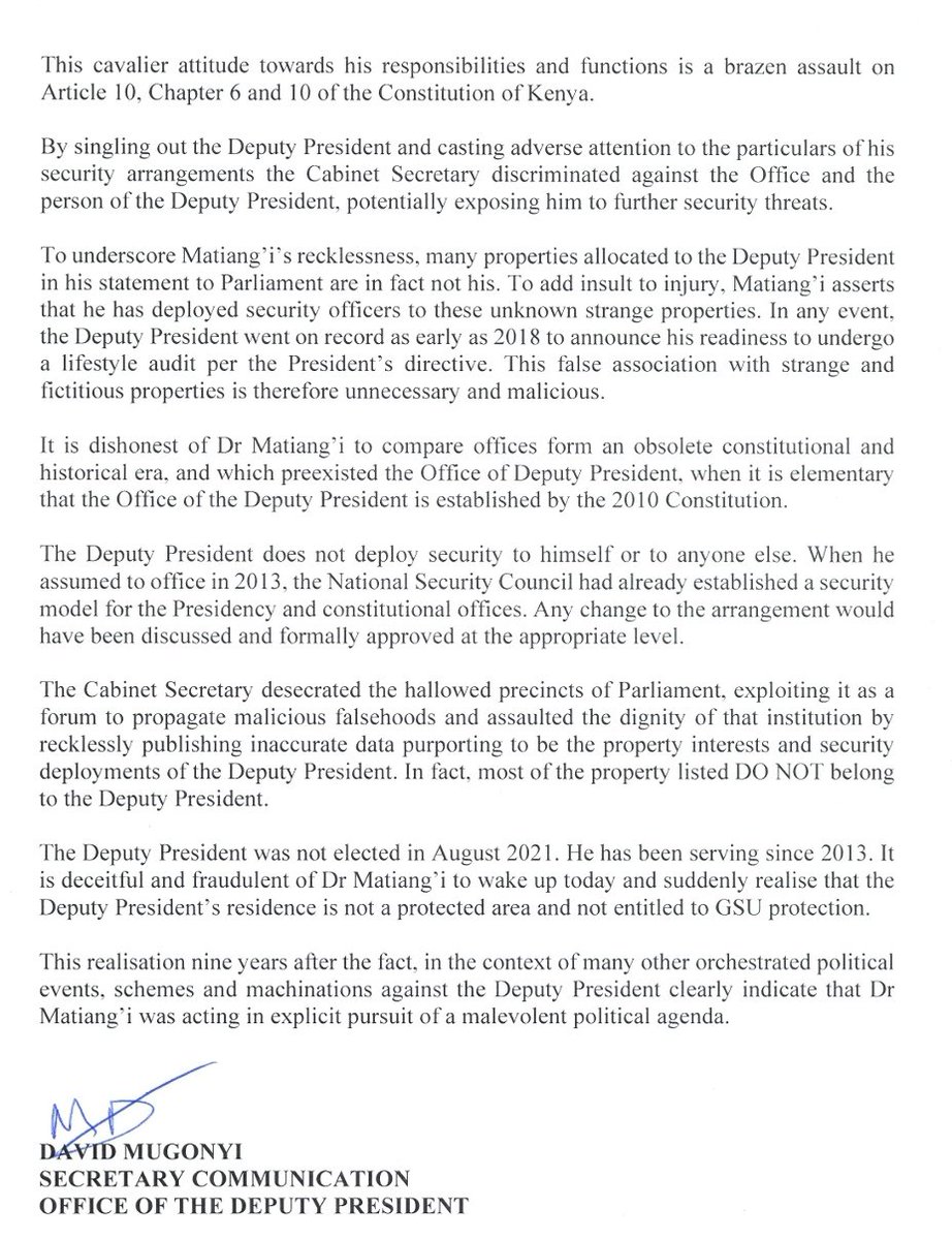 OleItumbi's tweet photo. Ruaraka THIEF aka CS @FredMatiangi lied to Parliament....the DETAIL. https://t.co/JOIHQiDbid
