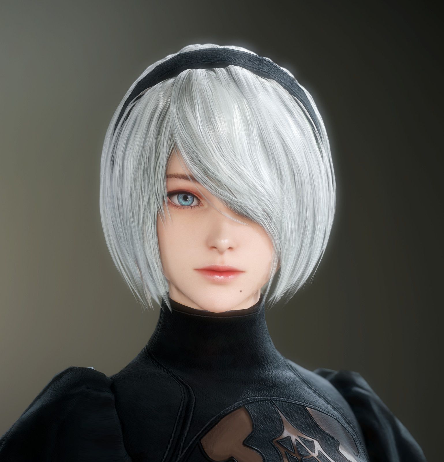 Perobense - perobense.bsky.social on X: 2B from Nier Automata The AI  didnt recognize a face when she is using the mask, unfortunately  t.co07OY3bQGgB  X