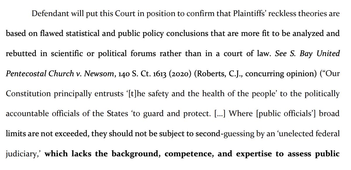 lherrero's tweet image. .@Justicia_PR contestó la demanda antivaxxer en la federal directo al hígado! 

I luv it. #Reckless #Flawed #Meritless #antivaxxers
