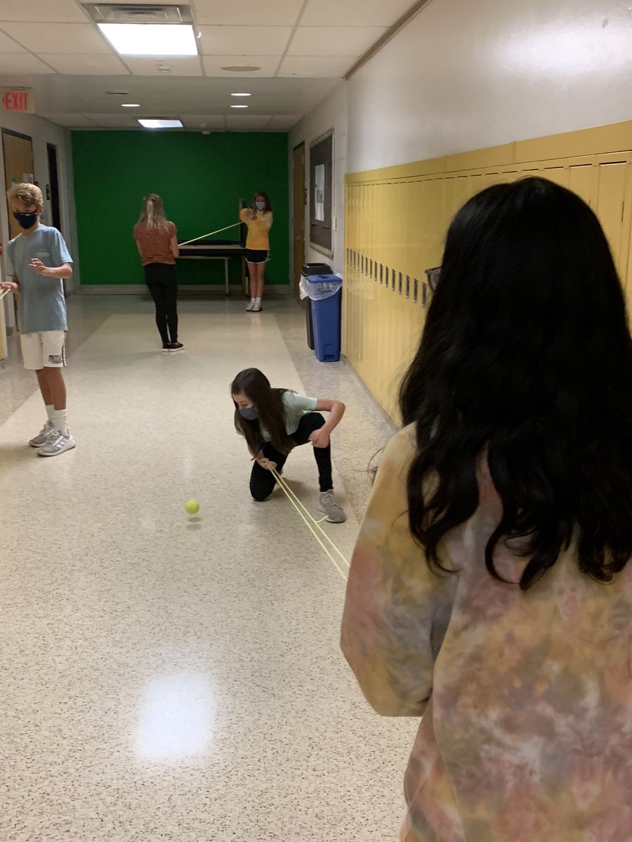 Combining physics, fun and relationship building <a href="/dasd_lms/">Lionville Middle School</a> <a href="/dasd_schools/">DASD</a> #lionnation #scienceisfun #engagement #careandpress