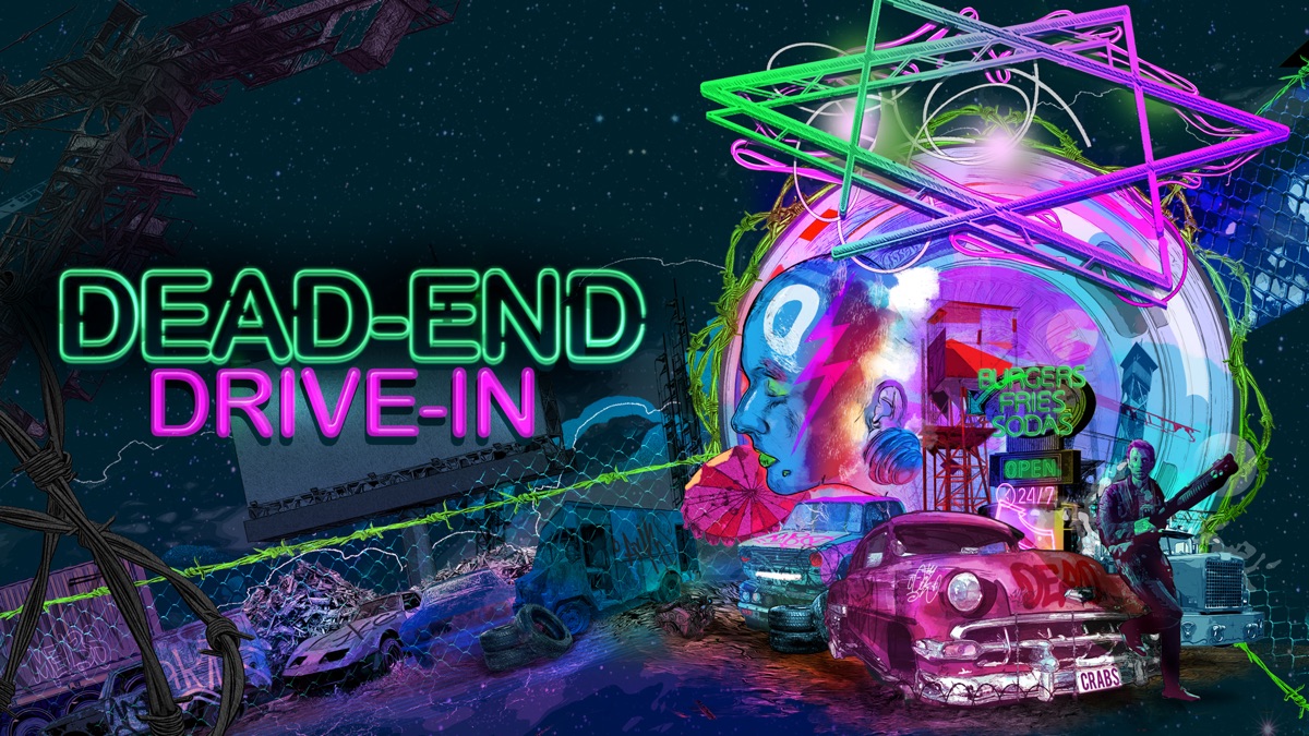 RouteHorreur's tweet image. Frisson du jour - Le drive-in de l'enfer.
Dans un futur délabré, de jeunes amoureux se retrouvent captifs d'un drive-in infernal. Ce soir, 21h00, à Frissons TV.
Happy Villains Corp @FrissonsTv #Horreur #Film #1986 #DeadEndDriveIn