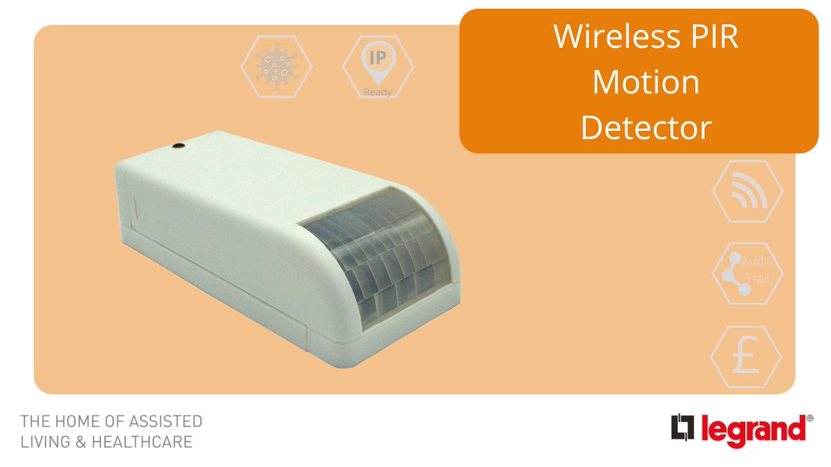legrandalh's tweet photo. Are you looking for a wireless telecare solution?
Our new PIR could be the answer, wireless and flexible with a range of mounting solutions, you can monitor movement discreetly, whilst ensuring your residents safety and well being. #AidCall #CareHome https://t.co/p7w9Ly0r2Y https://t.co/Q08VOFjjaK