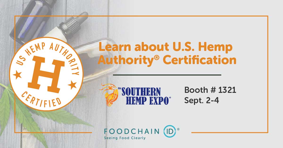 Want to learn how to build #hemp &amp; #CBD brand credibility? Stop by booth 1321 at the <a href="/SouthHempExpo/">Southern Hemp Expo</a>. We look forward to answering any questions you have about #USHempAuthority Certification. Learn more &amp; schedule a meeting: ow.ly/ziDF50FIJdq #SHE3