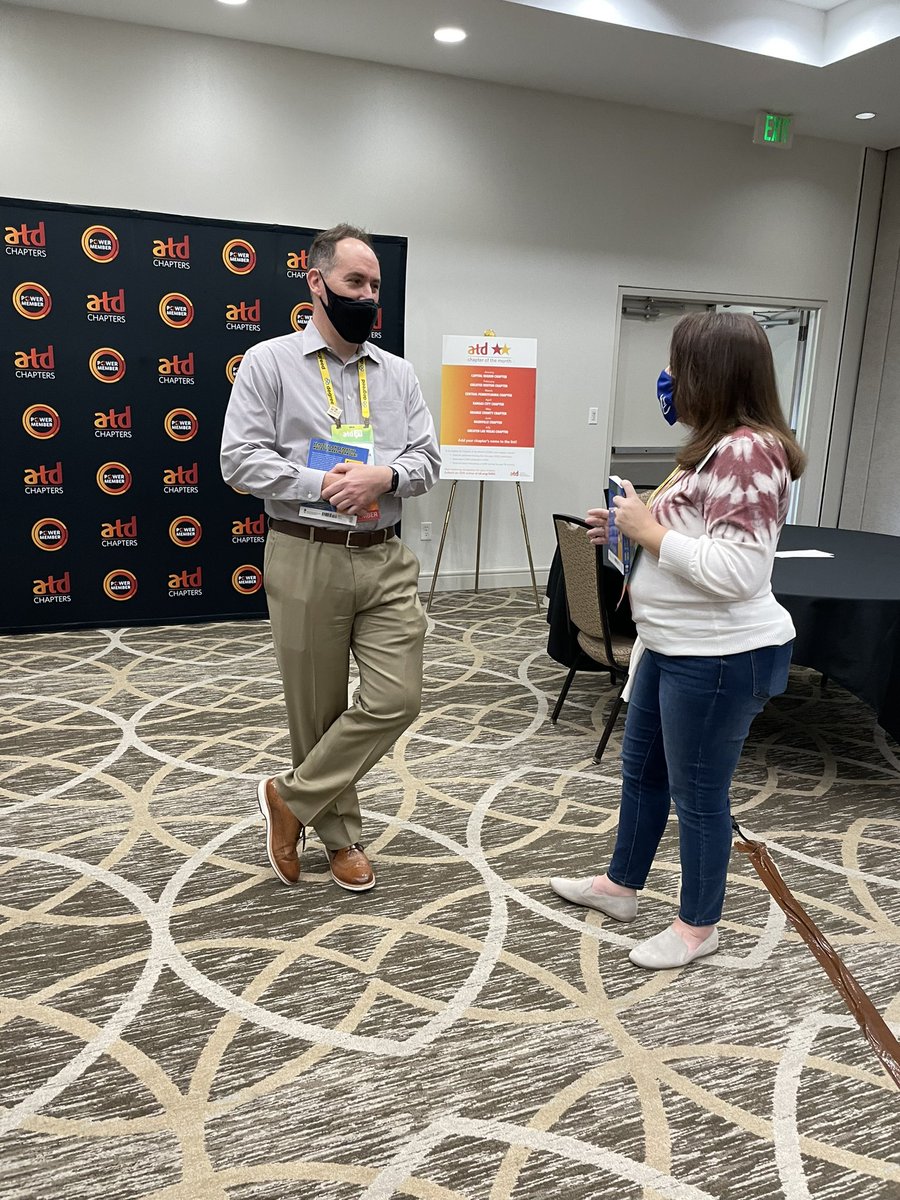 atdchapters's tweet photo. Such a great National Advisors for Chapters (NAC) Alumni Networking event. We love to see everyone at this annual event! #ATD21 #ATDchapters https://t.co/hcK1khoxHM