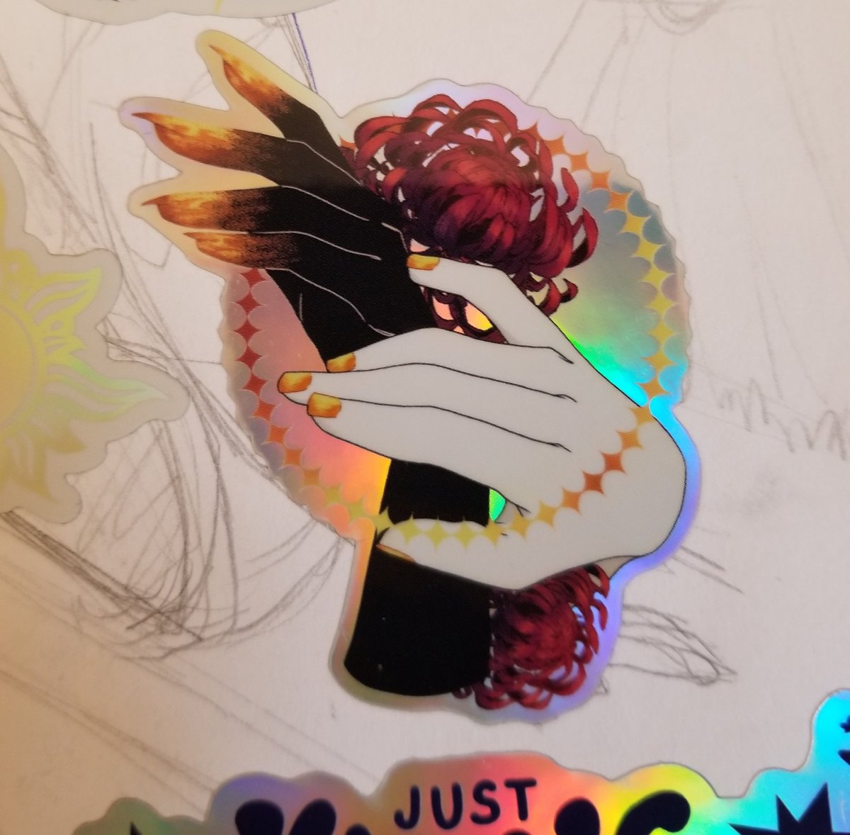 _Stashio's tweet photo. I bought this one from a mutual @the_catatonic if you see this sticker is a real beauty and I'm proud to include this in my collection! ❤ https://t.co/tBaMKCCeUA