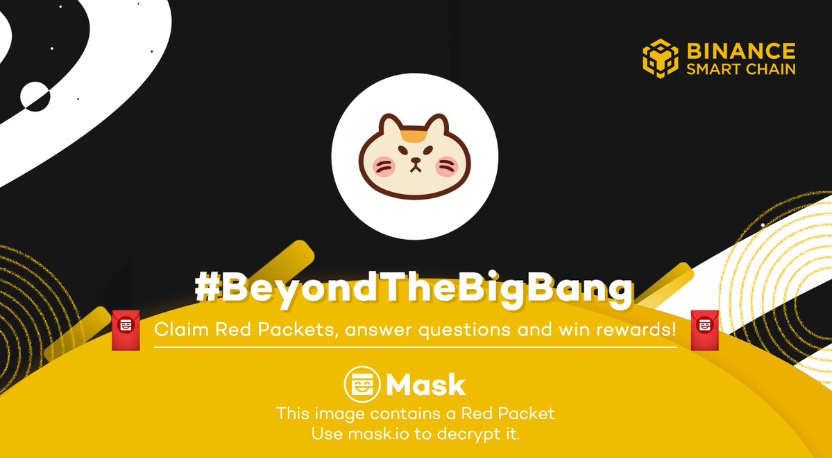 CryptoTycoon_GP's tweet photo. #BeyondtheBigBang CryptoTycoon celebrates the #1 Anniversary of @BinanceChain 

🥳Quote this tweet and answer the encrypted question
➡️40 Lucky Winners
➡️Total 10 $CTT 🧧

Read next thread if you can't see

Claim this Red Packet with #mask_io @realMaskbook https://t.co/qtzoDamVv8 https://t.co/yThT8qa13V