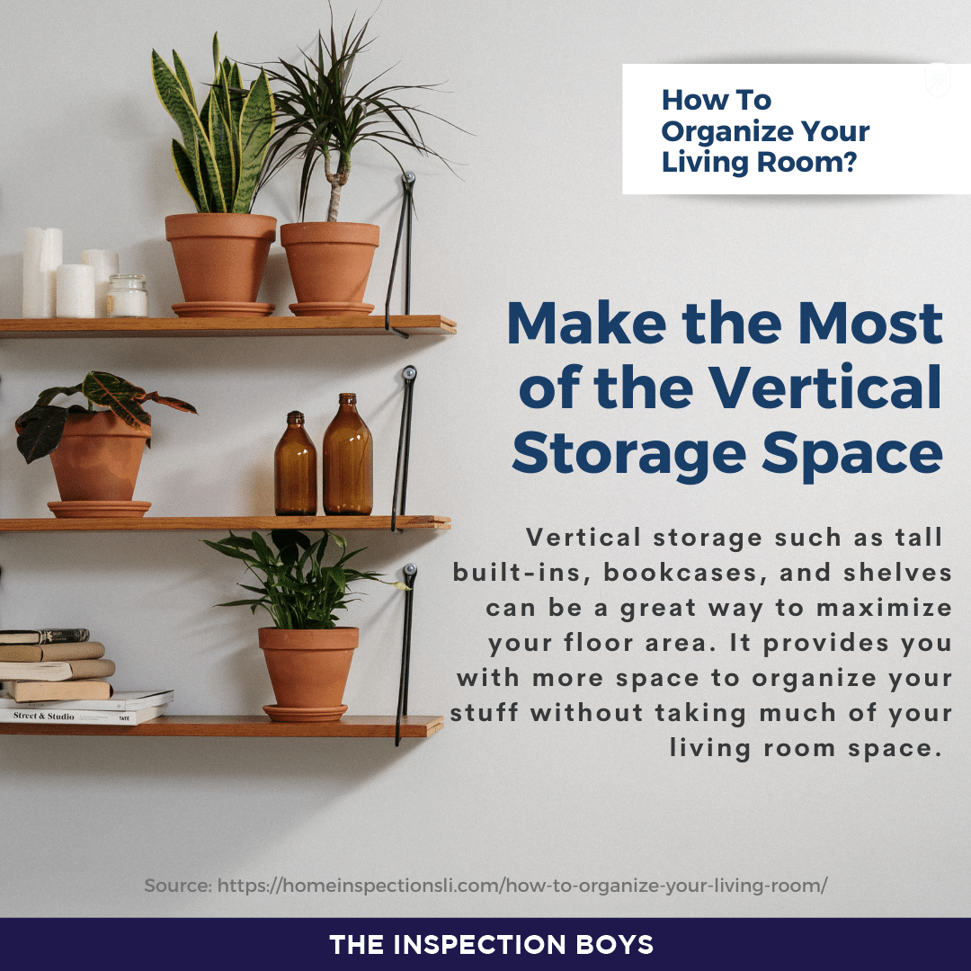 Don't have any idea how to maximize the vertical storage space at home? Here's a tip we got for you.

#HomeInspection #HomeInspections #HomeInspector #TheInspectionBoys #LongIslandRealEstate #RealEstate #HomeImprovement #HouseTips #Tips