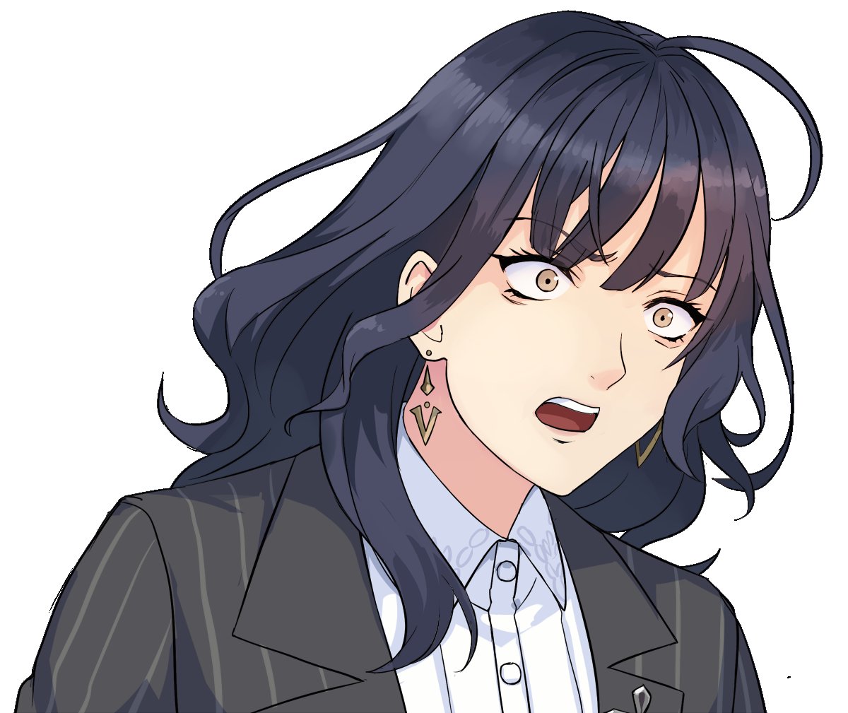 「例のアレパロ理事長代理素材。 好きな台詞を入れよう! 」|草薙芳のイラスト