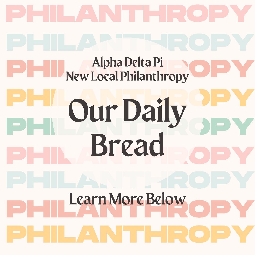 We are so excited to announce our new local philanthropy!! Visit our Facebook and/or Instagram for more information on ODB and ADPi ✨✨✨