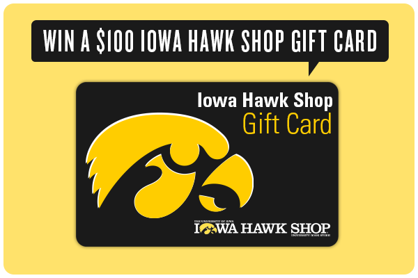 uiowaalumni's tweet photo. Do you love the Hawkeyes? Become a Social Hawk! Share great @uiowa stories, earn points, and win prizes. Sign up today: https://t.co/QUeWJIgoZf https://t.co/kZXokCp7M0
