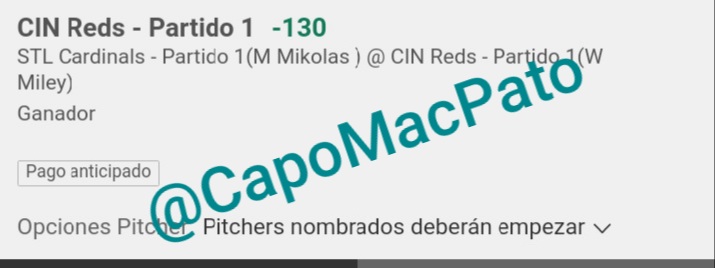 CapoMacPato's tweet photo. Les dejo la primera del día, suerte. https://t.co/ywrhjhiuCU