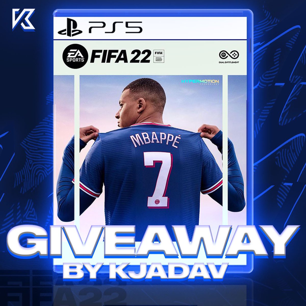 FIFA 22 STANDARD EDITION GIVEAWAY! #FIFA22

How to enter:
- FOLLOW ME @kjartandavids
- Like this tweet!
- RT this tweet
- Follow my Twitch twitch.tv/kjadav

I will check everything when I draw the winner!

Winner picked LIVE on twitch.tv/kjadav next Sunday 5.sept!
