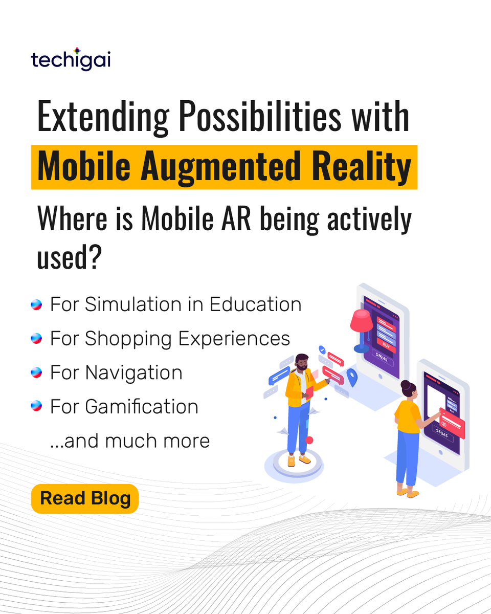 Techigai_io's tweet photo. https://t.co/dRJMyUrFF1
Mobile-based AR is a rapidly rising field which shows a lot of promise...
#AR #MobileAR #Simulation #Gamification #ServiceBlog #TechBlog #BlogRecommendation #AugmentedReality #Retailtech #retailtrends #retailtechnology #UserExperience #Follow #Techigai https://t.co/s5lknxFNge