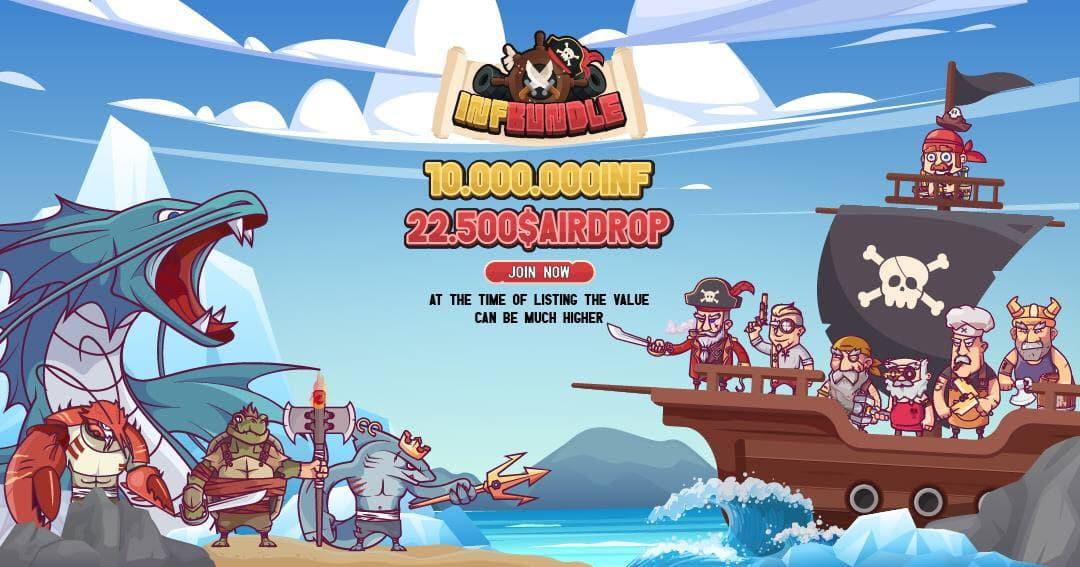 🔥INFBUNDLE - AIRDROP🔥

🔁Like &amp; Retweet this post 

💎 Follow: <a href="/INFBUNDLE_NFT/">INFBUNDLE</a>

💎 Join: sweepwidget.com/view/31197-l01…

💎 Comment BSC Address

💥Reward: 10.000.000INF (22.500$) for Top 1000

#INFBUNDLE #AirdropAlert #NFTGames #PlayToEarn #BinanceSmartChain #Airdrop_Exp