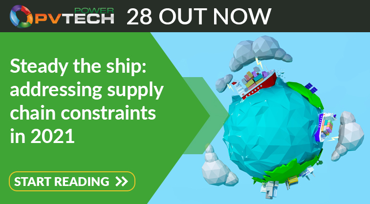 The new edition of <a href="/pv_tech/">PV-Tech</a> Power is now available to download, including comprehensive coverage of supply chain issues disrupting the solar sector, learnings from our bankability ratings and much more. Read this edition: pv-tech.org/pv-tech-power/ #solar