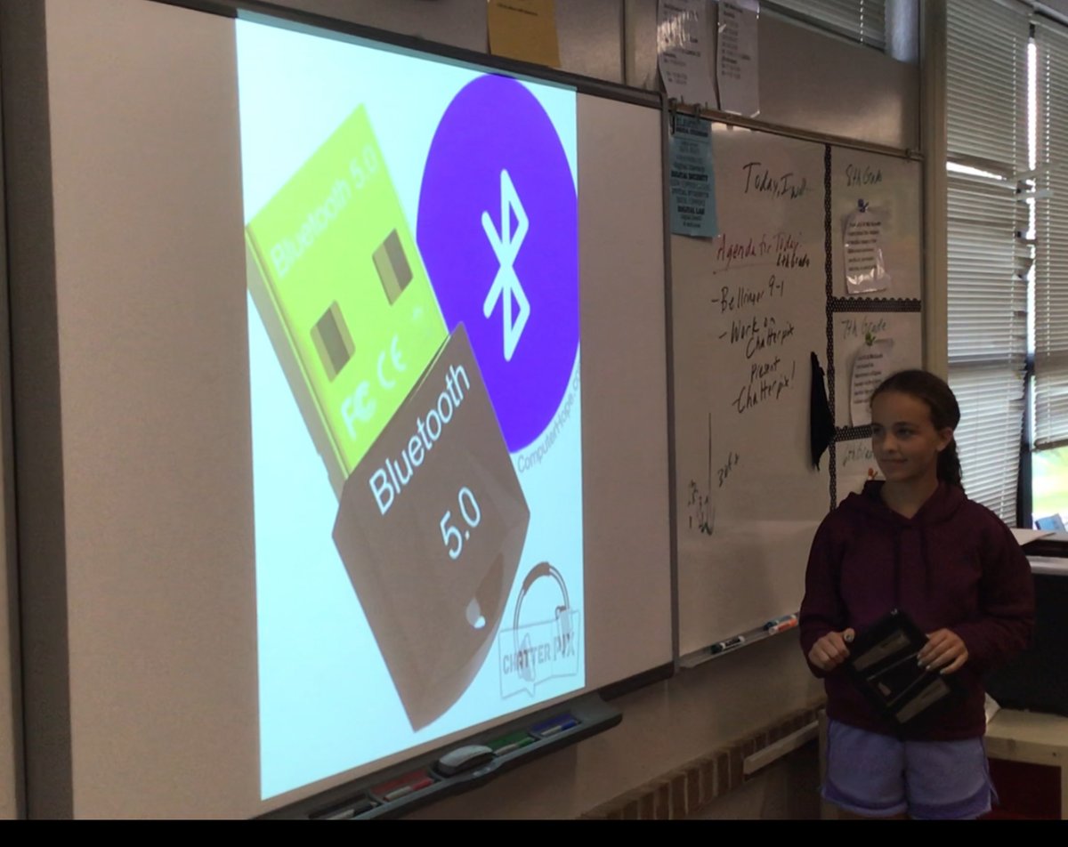 Ss today were analyzing the parts of a computer today. They used @ChatterPixIt to present! It was amazing! This was a great @cybercivics activity! #proud2br3 #RelentlessTMS