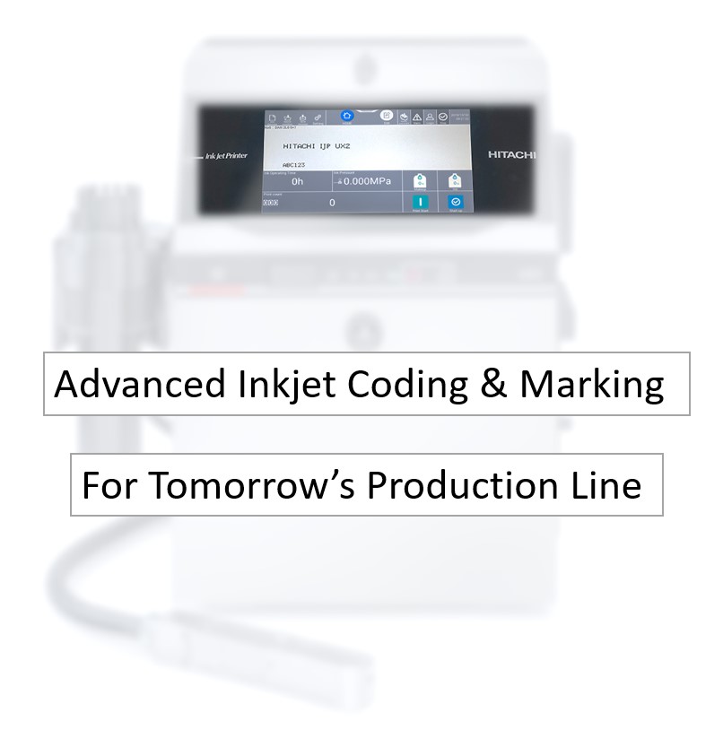 MarkingProduct's tweet photo. 🆕 HITACHI Serie UX2 - AVAILABLE SOON
📣 Advanced Inkjet Coding &amp; Marking For Tomorrow's Production Line
@hitachicoding #UX2Series #InkjetCoding #MarkingSystem https://t.co/YYNbstSwyB