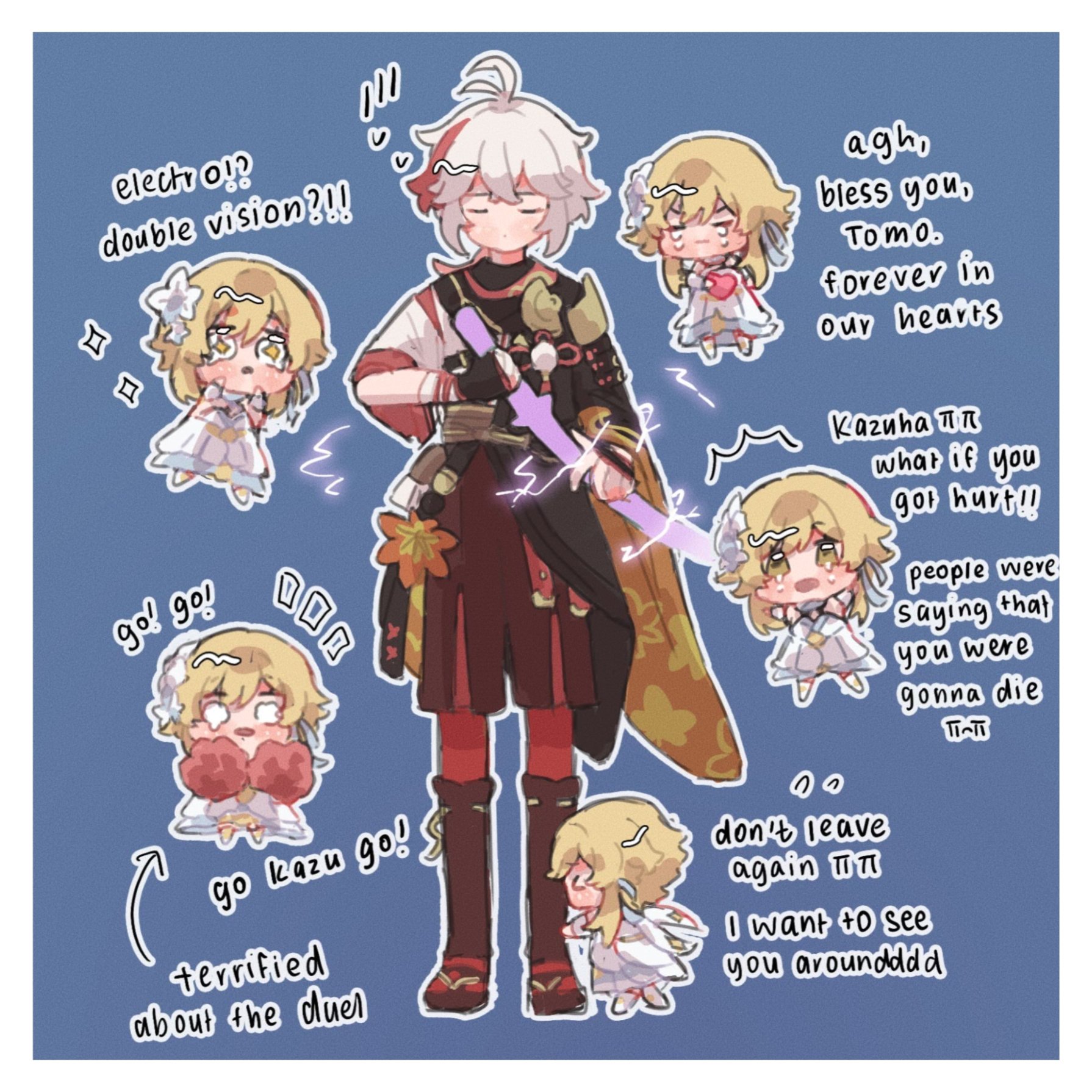 yoghurt on X: genshin 2.1 spoilers kazuha vs raiden thoughts 😭😭 thank  goodness youre okay t.cofBjNm0mVCj  X