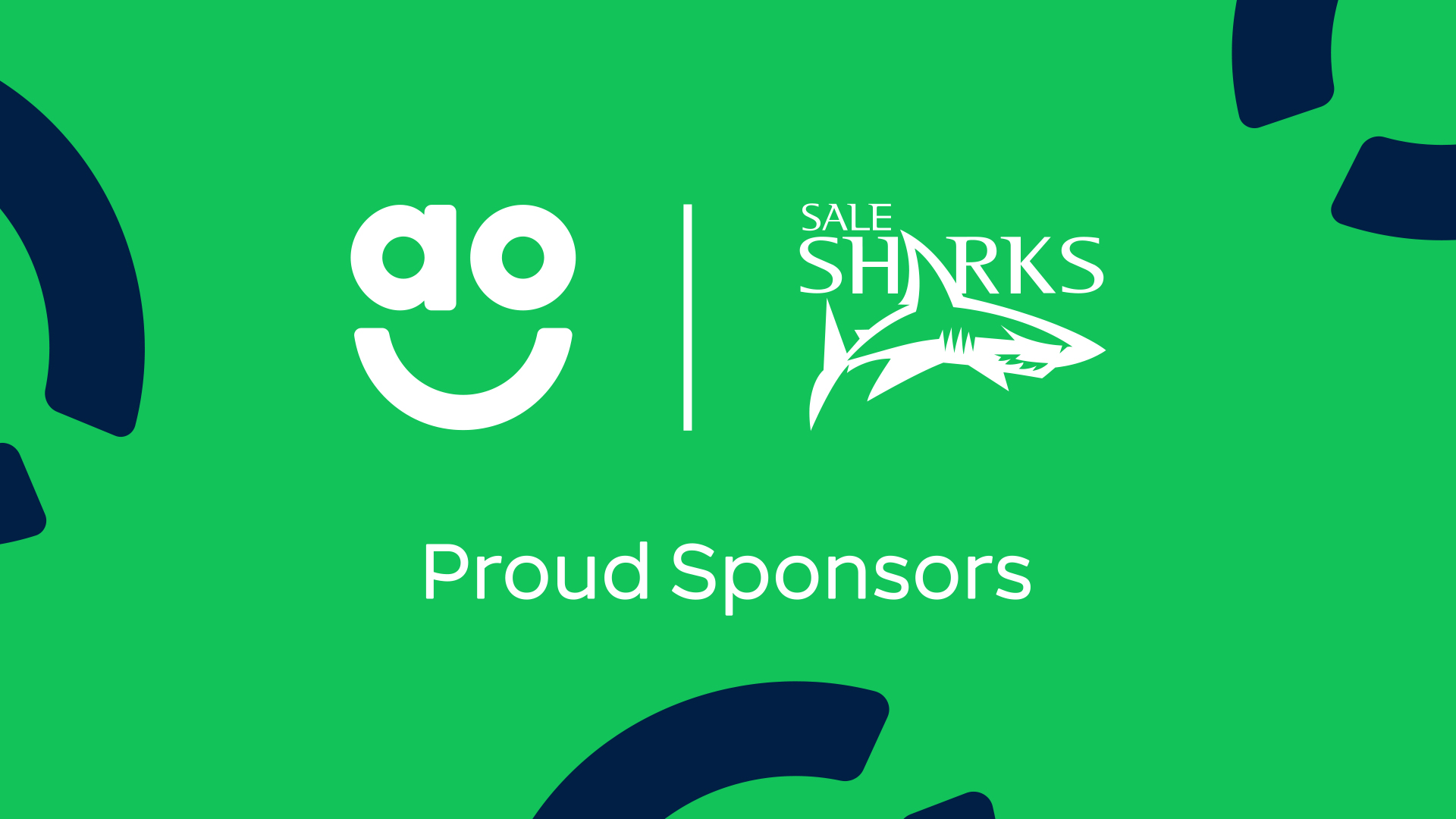 Ao We Re Now Proud Sponsors Of Salesharksrugby We Can T Wait To Welcome Rugby Fans To The Ao Stand For A Season Of Tries Tackles And Triumphs And We Might Even