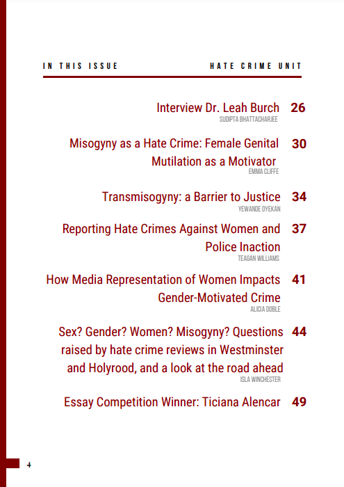hatecrimeunit's tweet photo. ***ANNOUNCING***
50+pages, 13 writers, 12 articles, 1 interview later.. We are excited to announce the launch of the HCU's 1st ever edition of our Journal, this year on the theme of misogyny. 
OUT NOW online: https://t.co/trJbW95Zj9
Find out more at: 
 https://t.co/3u18GrzF7W https://t.co/RtBWGICsoy