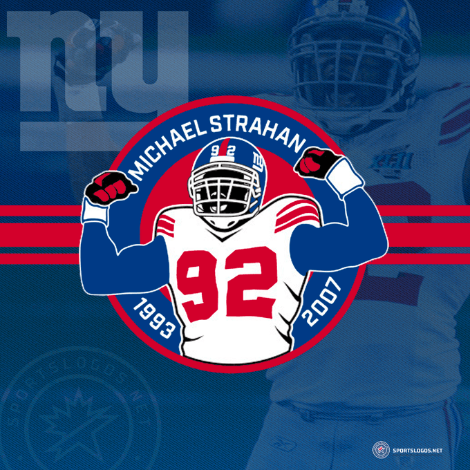 michael strahan jersey retirement game