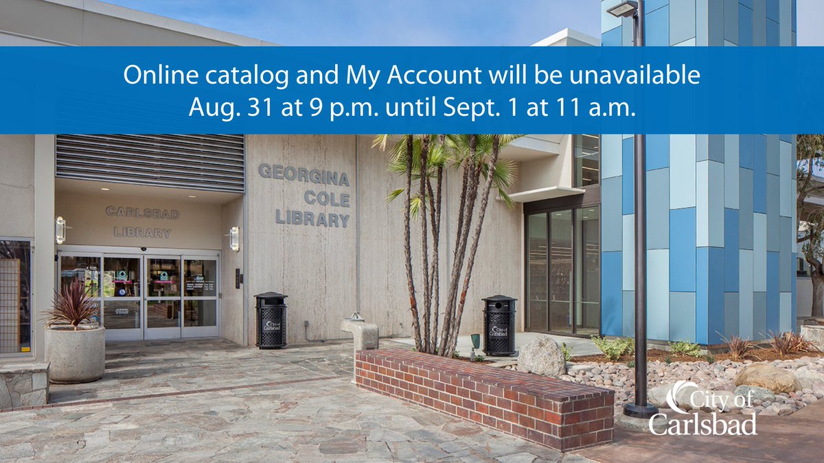 Carlsbad Library tweet media