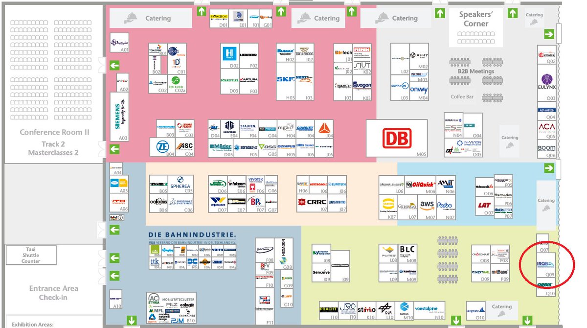 TheIRQB's tweet photo. Next week #IRQB will be at the 7th #Railway Forum in Berlin 🇩🇪. 

Come and meet us at stand Q0⃣9⃣ to learn how we could help you improve the performance of your #rail company😉

https://t.co/Tyh1XJ7AB8 https://t.co/KRtCm99UyE