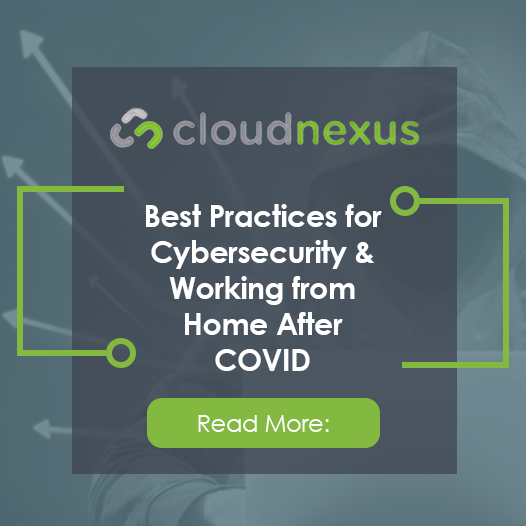 cloudnexusit's tweet photo. Cybersecurity Best Practices: Working from Home
without processes in place to extend content creation or work product storage from remote PCs to servers, the risk of employee-led data breaches can become more damaging.
Read more here:
https://t.co/iIBM8yOLtl https://t.co/XhuD3mfB7Q