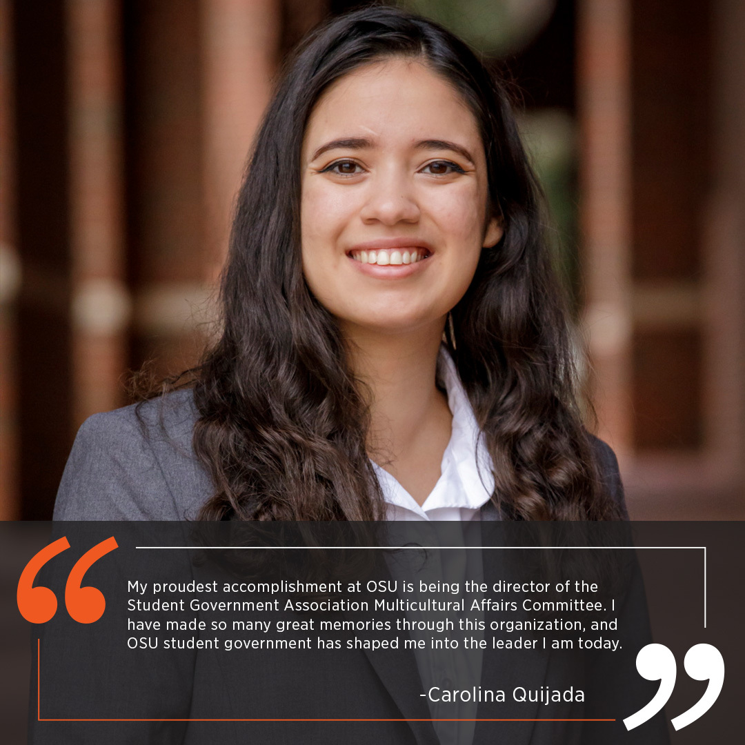 Carolina Quijada, <a href="/okstateNSCI/">okstateNSCI</a> grad &amp; 2021 Outstanding Senior, has a passion for supporting rural &amp; underserved communities. Whether as a physician or public health worker, she is committed to improving lives.

➡️ okla.st/carolina-quija…
#PeoplePassionPurpose #okstate