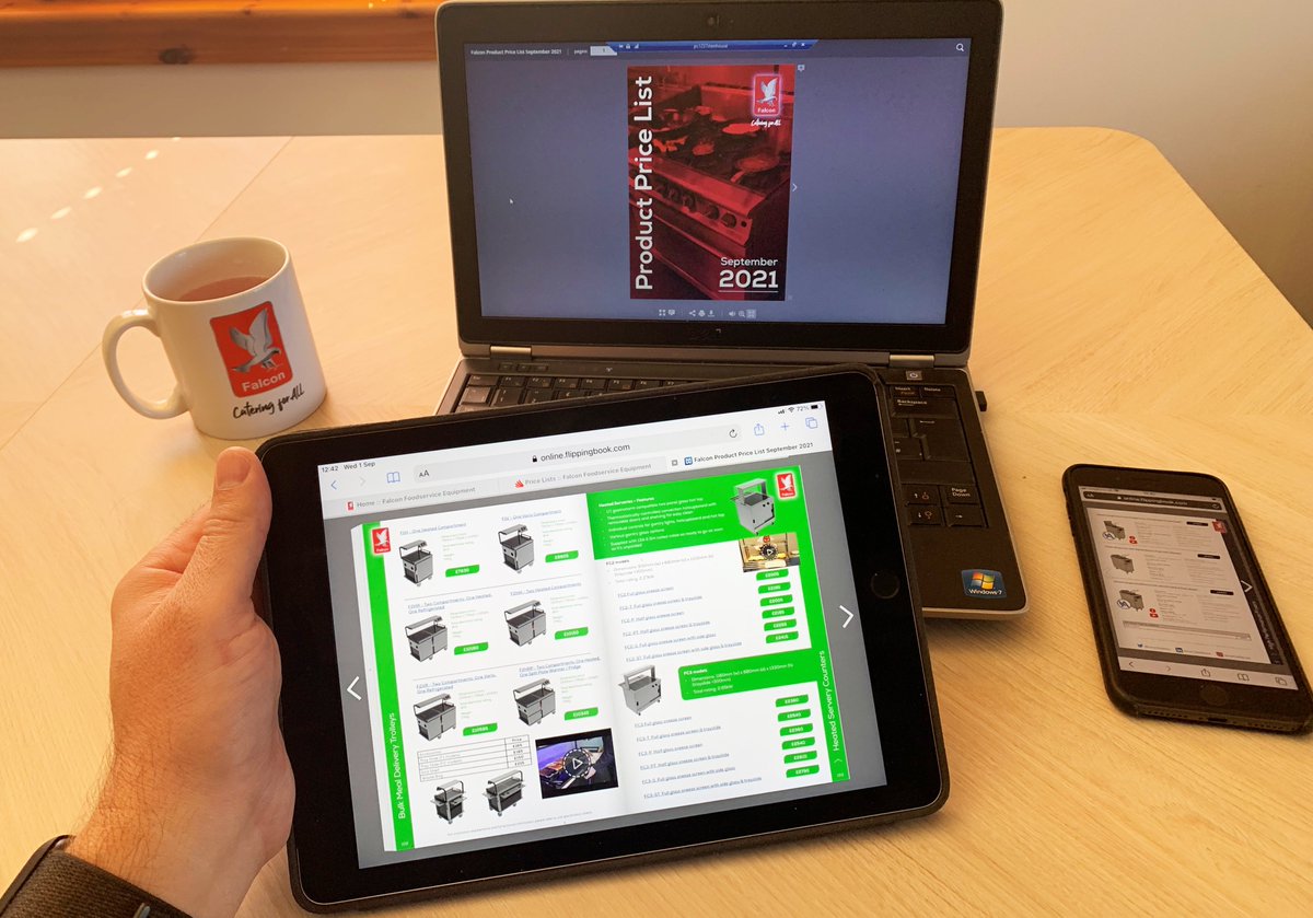 Excited to launch our new interactive price list designed to give users all the info they need at the touch of a button. All the usual info is in there, along with lots of links to additional content - videos, spec sheets, manuals &amp; more bit.ly/3gTBsXT

#cateringforall