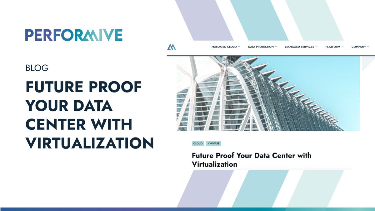 What's the best way to bridge the old and the new to build a virtual data center. Read our blog to find out: bit.ly/33Ke8US