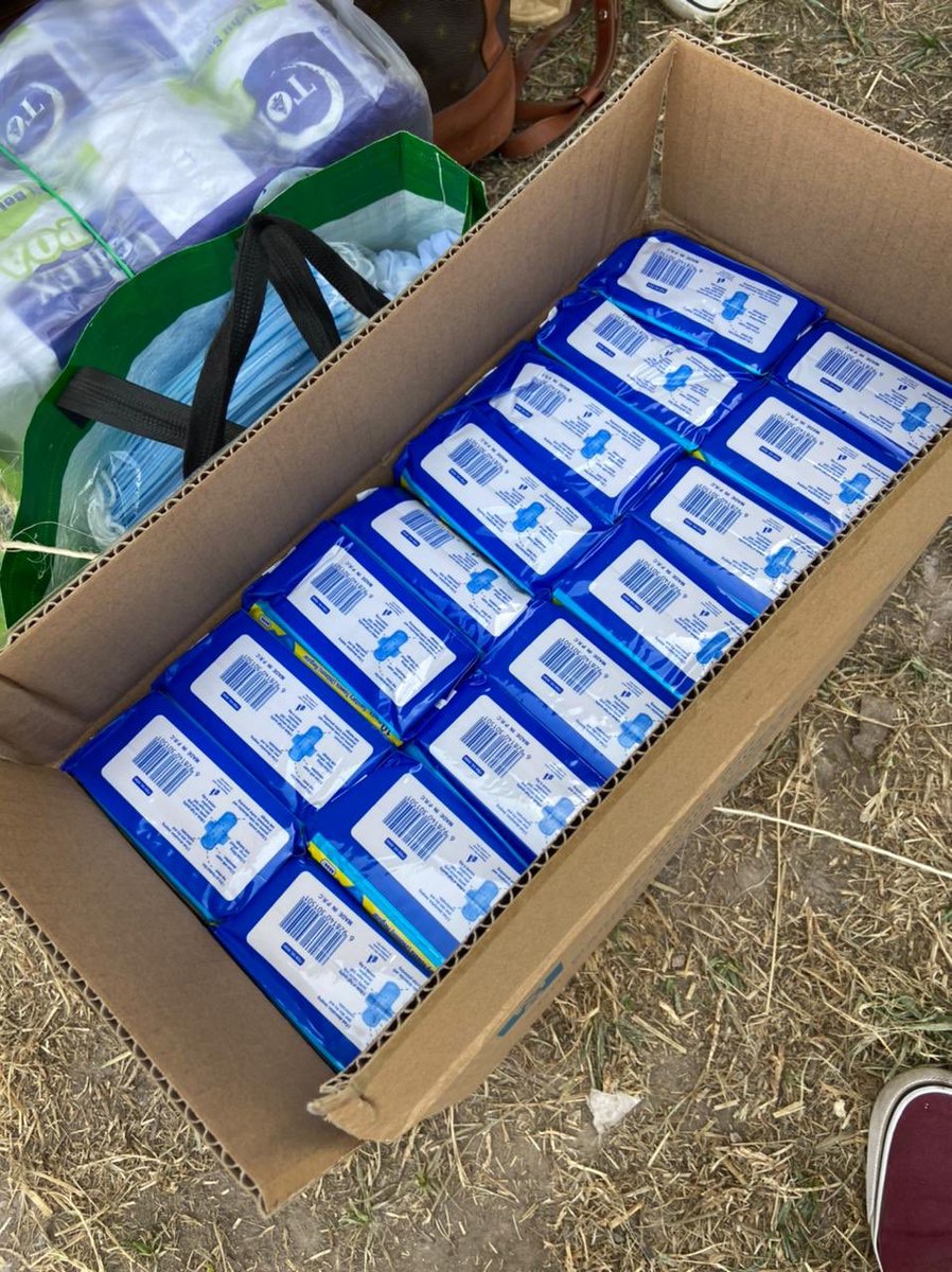 HerzMovement's tweet photo. The extra sanitary pads were donated to the football team.
Thank @ManotiTracy and project mentor @Faridahally2 for your amazing work.
#FridayFlowFacts #empoweringmenstruators https://t.co/rgDUSgMNB9