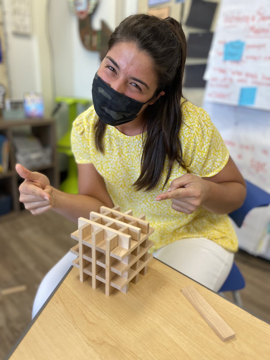 mrsscienceguru's tweet image. 3rd grade began STEM with the tallest structure challenge.  Also balancing a ball on the top of their build.  Great job!  And Ms. Meckert got creative! @HoughStreet220 @barrington220 @KEVAplanks