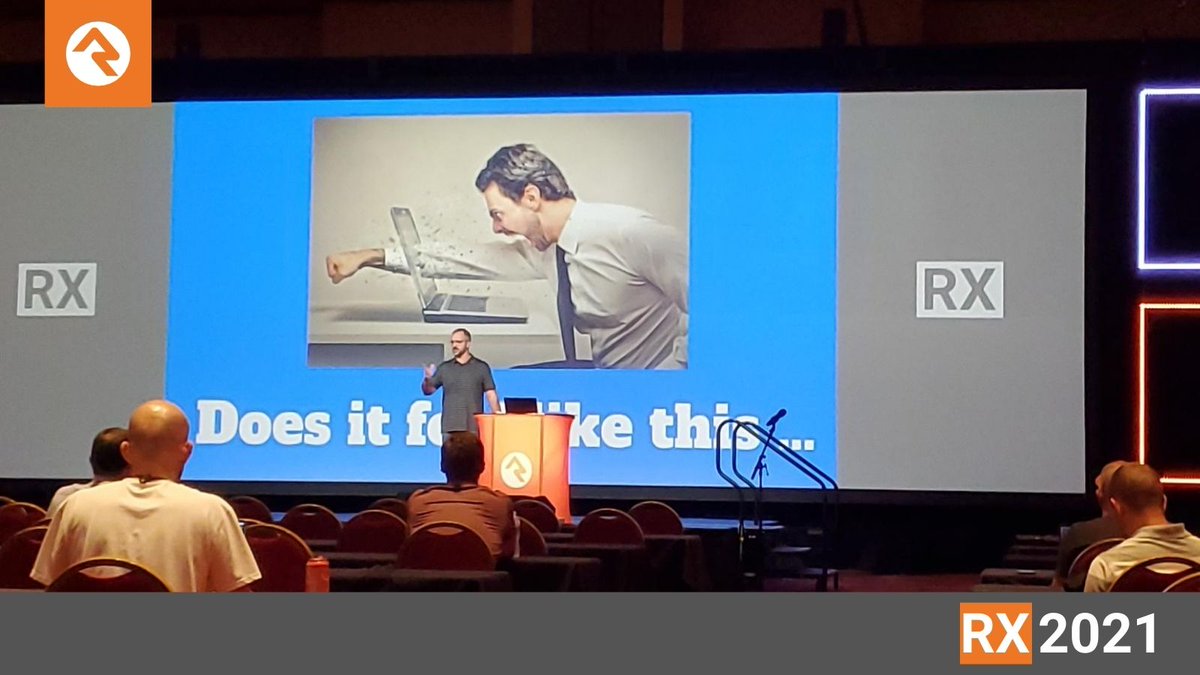 RockRMS's tweet photo. "Doing something different that has value for people."

- Frank Grand of NewSpring Church, during his "How 'Design Thinking' can transform the way your Church Innovates" session
#RX2021 https://t.co/DJAafOg3PO