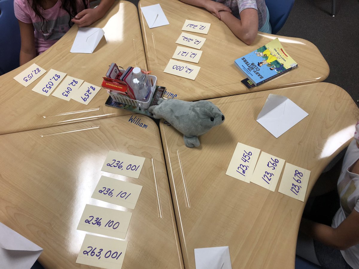 mrspollock4's tweet photo. Ordering larger numbers @KyleRWilsonES https://t.co/q5hY3s7kDA