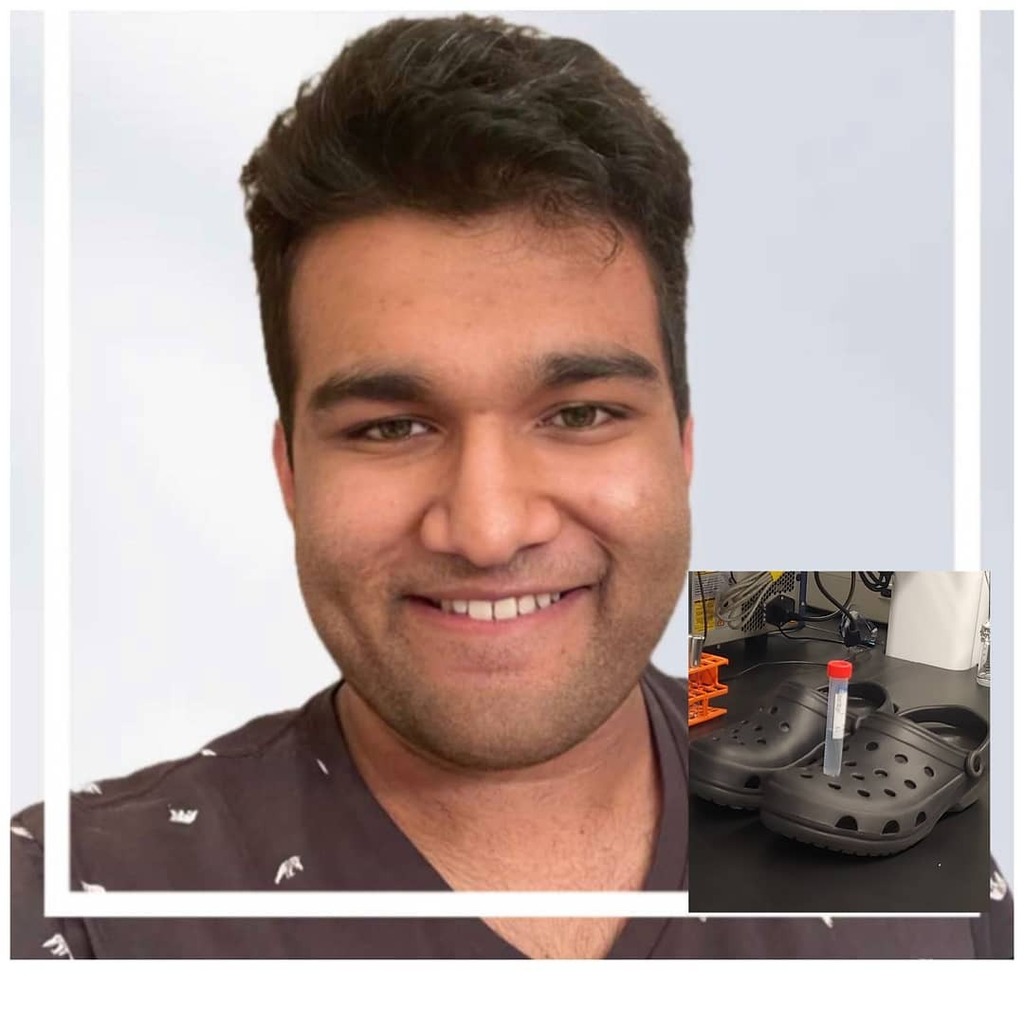 Introducing...

Name: Aum Patel
Double majoring in Neuroscience and Computer. I’m a part of the Wiki and Wet-Lab subgroups. Crocs are the ideal scientific footwear. instagr.am/p/CTSYmd_pmR_/