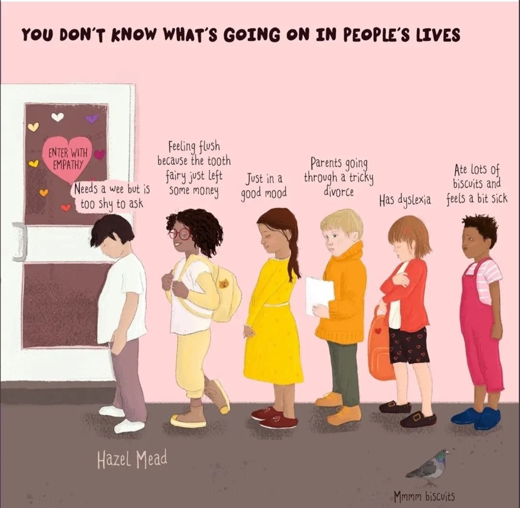 YR5PDCS's tweet photo. Just one more sleep before we welcome back our wonderful pupils @PDCSPrimary This work @HazelMeadArt is perfect to share ahead of the pupil's return back tomorrow. Treat everyone with #kindness #respect #enterwithempathy β€οΈππ https://t.co/TPk51OtLFG